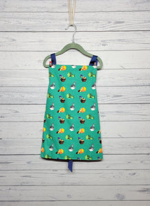 Children's Apron Reversible: Gamer & Space Donuts