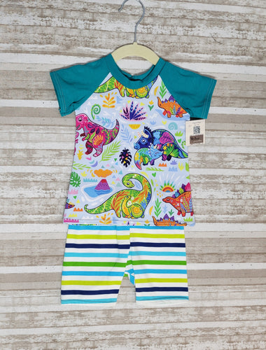 Colorful Dinosaurs two piece set
