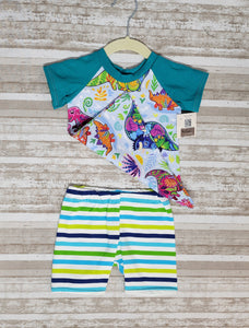 Colorful Dinosaurs two piece set