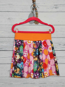 Colorful Twirl Skirt Size 4T