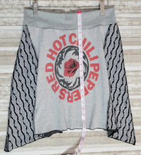 Load image into Gallery viewer, Red Hot Chili Peppers Band Tour Upcycled Ladies Skirt size Large