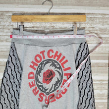 Load image into Gallery viewer, Red Hot Chili Peppers Band Tour Upcycled Ladies Skirt size Large