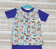 Load image into Gallery viewer, Pirate themed Short Sleeve TOP