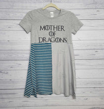 Load image into Gallery viewer, Mother of Dragons T-shirt  Dress size Small