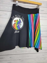 Load image into Gallery viewer, Rainbow Go with the Flow Skirt size XL