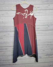 Load image into Gallery viewer, Phillies Dollar Dogs Restyled Ladies Dress size Medium