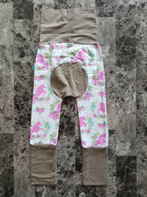 Load image into Gallery viewer, Unicorns &amp; Flowers ~ Maxaloones grow with me toddler pants *