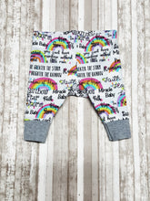 Load image into Gallery viewer, Rainbow Baby leggings, size Newborn