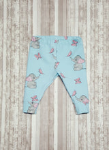 Load image into Gallery viewer, Cute baby elephants leggings.. Size Newborn