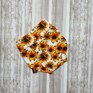 Sunflowers diaper covers for infants and toddlers