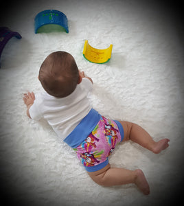 Bright Dinosaurs diaper covers for infants and toddlers
